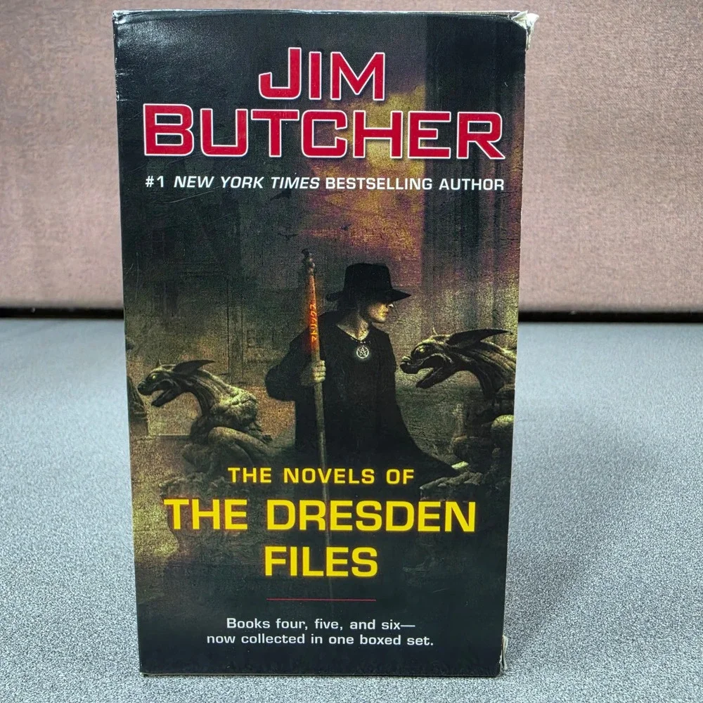 Jim Butcher The Dresden Files Boxed Set Books 4-6 Black Good Urban Fantasy Noir